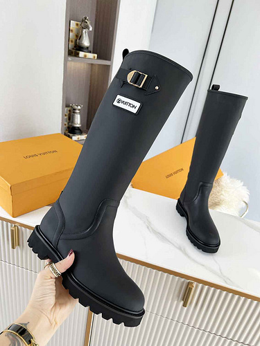 Louis Vuitton Leather Boots Wmns ID:20221117-346